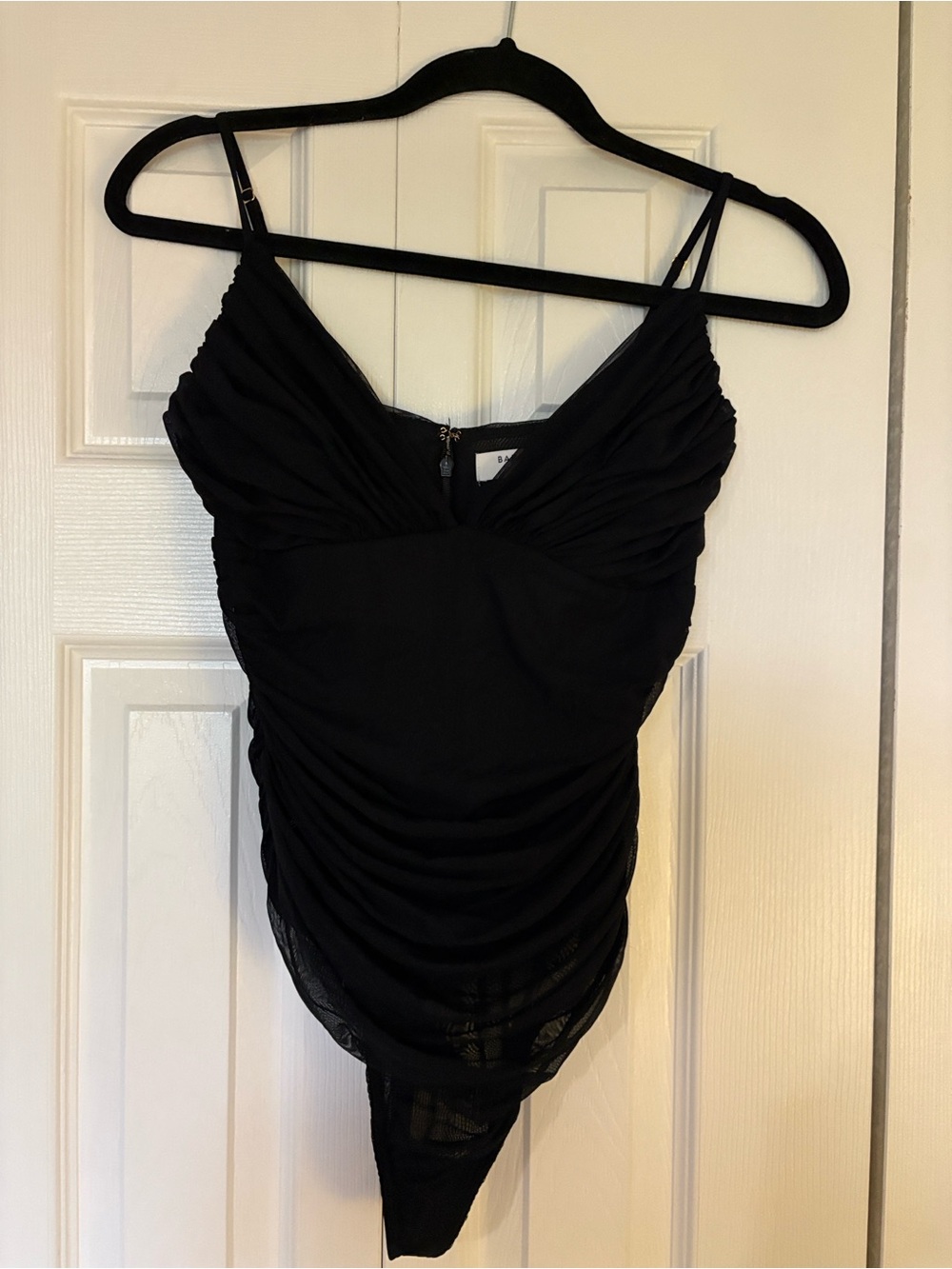 Aritzia Babaton Luxor Bustier Bodysuit in black